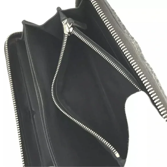 Fendi Black and Silver Monster Snake Wallet - Picture 6 of 8